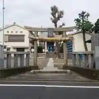 梅田稲荷神社の鳥居