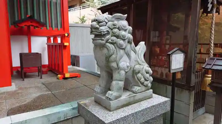 四宮神社の狛犬