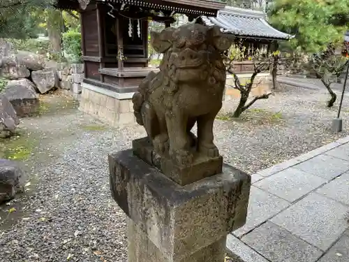 桃山天満宮の狛犬