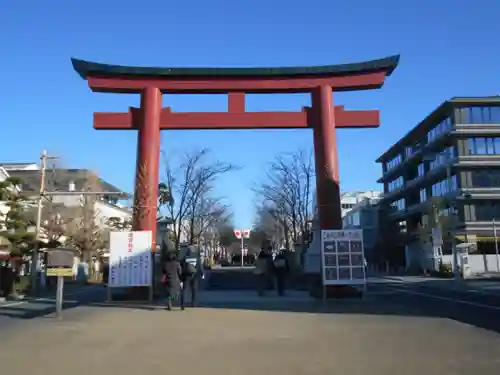 鶴岡八幡宮の鳥居