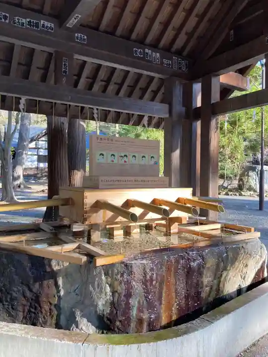 北海道神宮の手水舎