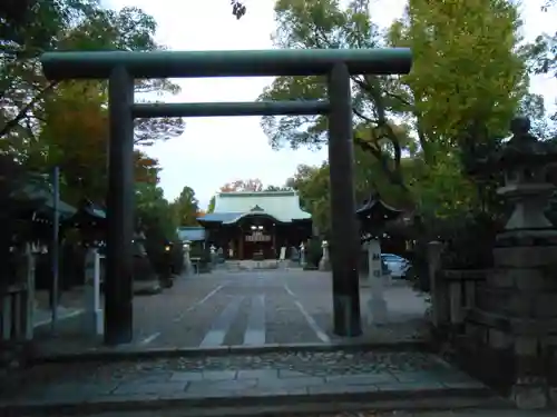 溝旗神社（肇國神社）の鳥居
