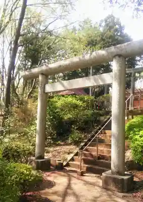 堀口天満天神社の鳥居