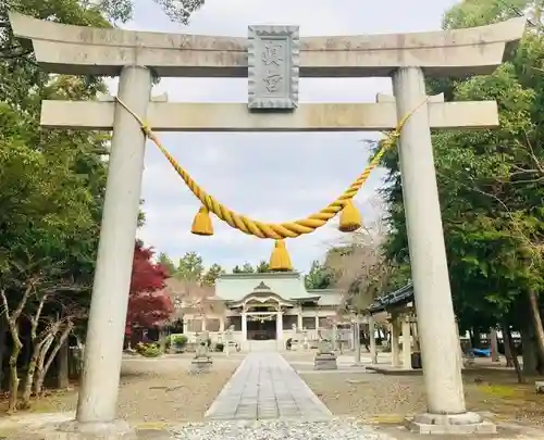 真宮神社の鳥居