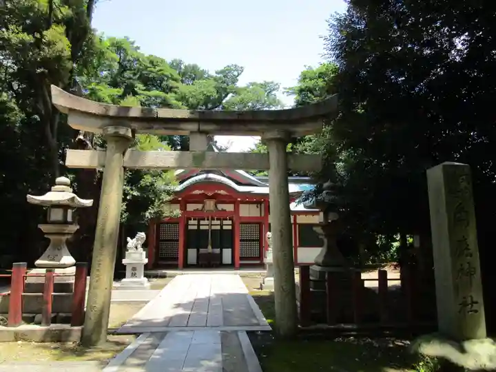 角鹿神社の鳥居