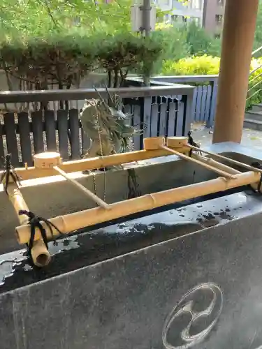 熊野神社の手水舎