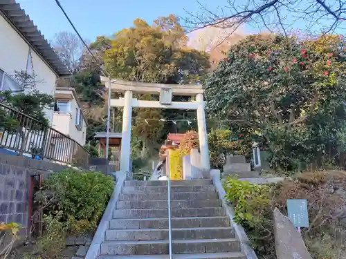 熊野神社の鳥居