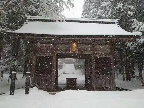 鳥取東照宮（樗谿神社）の山門・神門