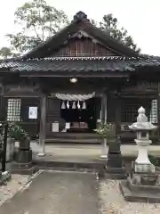 机﨑神社の本殿