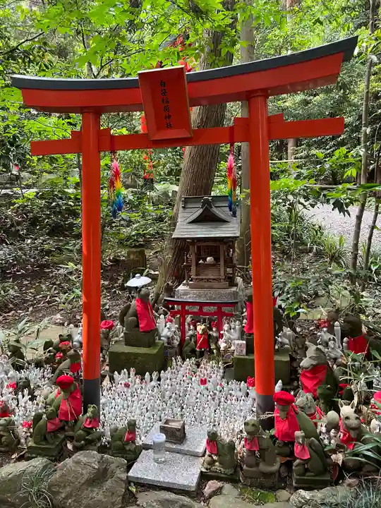白笹稲荷神社の末社・摂社