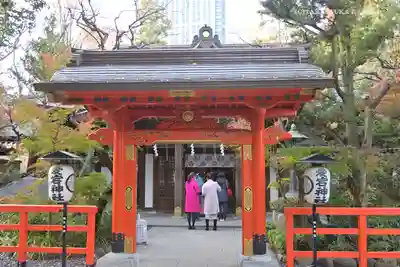 愛宕神社の山門・神門