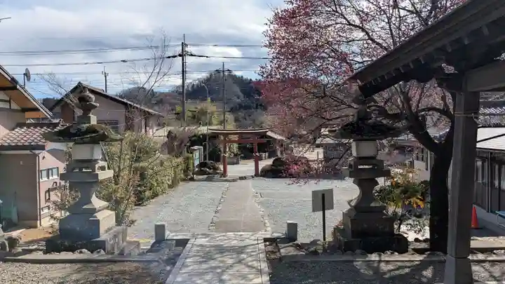 八劒神社の景色