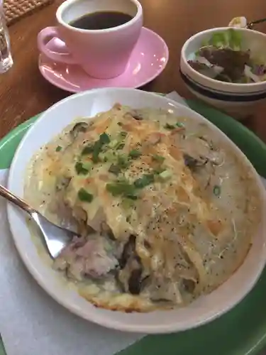 小野照崎神社の食事