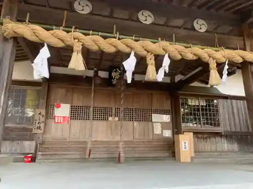川田八幡神社の本殿・本堂