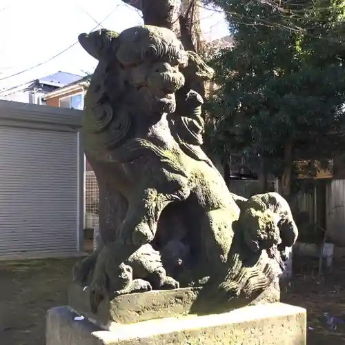 東谷北野神社の狛犬