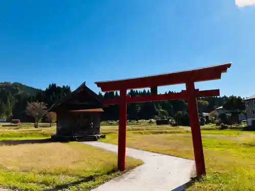 五由里神社の鳥居