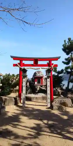 藤ヶ崎龍神社の鳥居