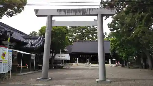 安久美神戸神明社の鳥居