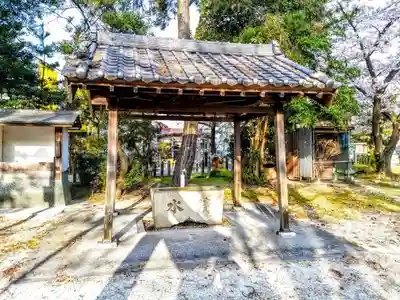 八幡社（姫島八幡社）の手水舎