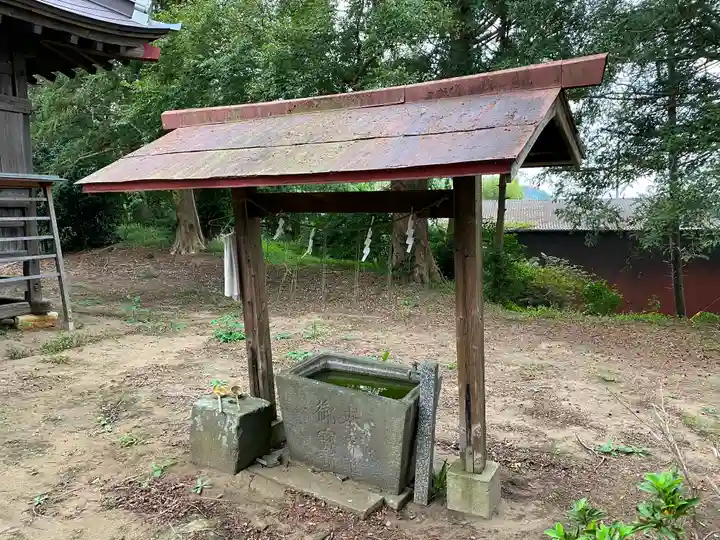 蛟蝄神社門の宮の手水舎