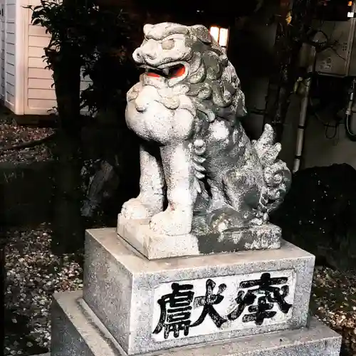 北野神社（大須）の狛犬