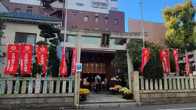 笠間稲荷神社 東京別社の鳥居