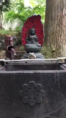 中之嶽神社の手水舎
