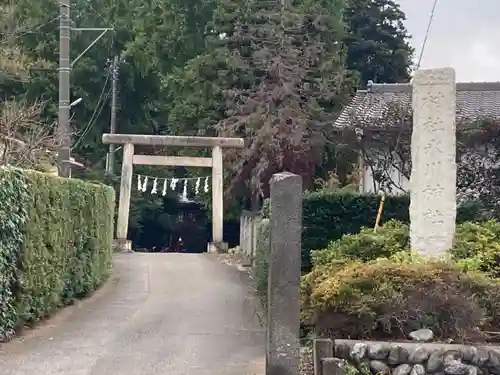 氷川神社の鳥居