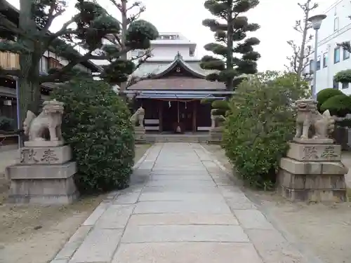 みなと八幡神社の本殿・本堂