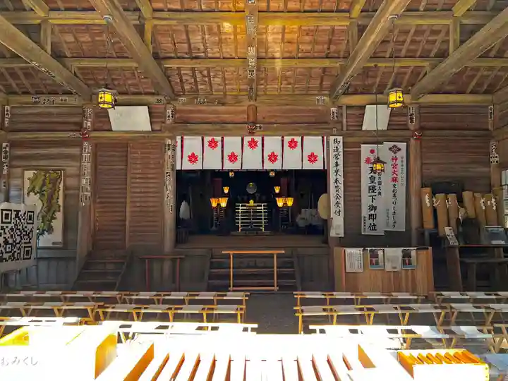 秋葉山本宮 秋葉神社 下社の本殿・本堂