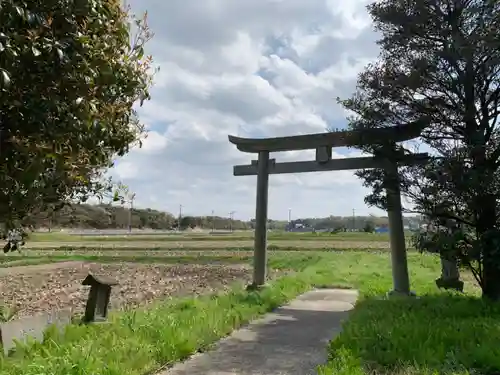 大入神社の鳥居