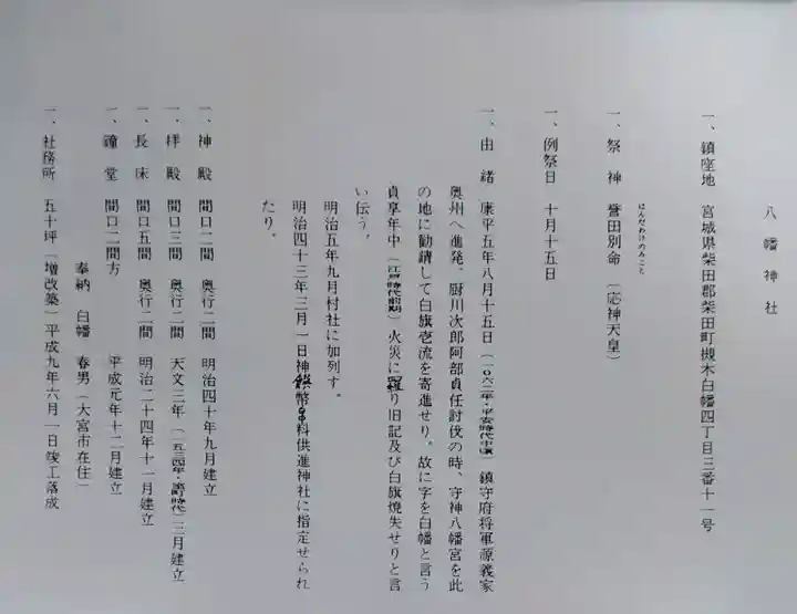 八幡神社(宮城県)