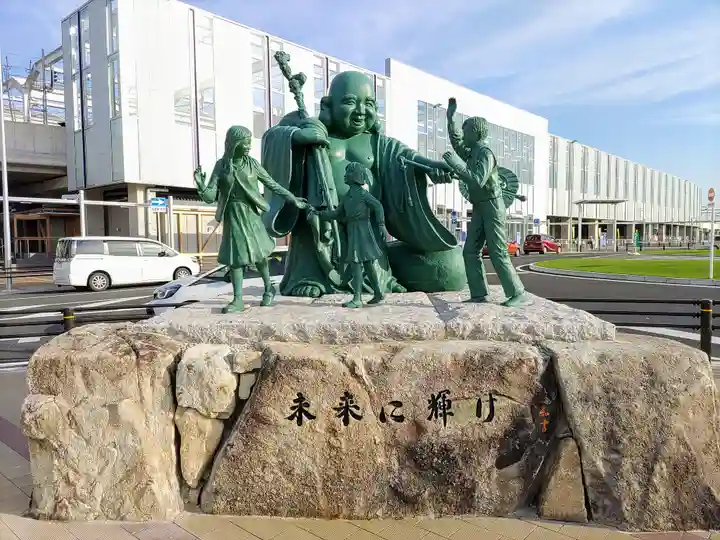 布袋神社(忠魂社)の周辺