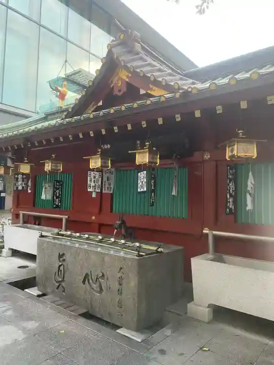 神田神社(神田明神)の手水舎