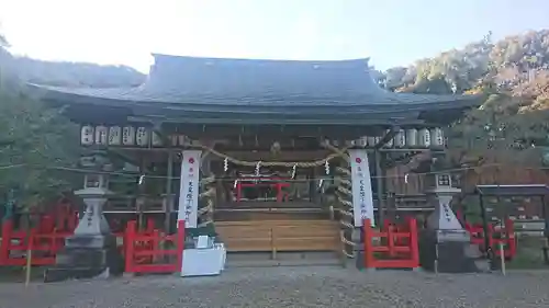 龍田大社の本殿・本堂