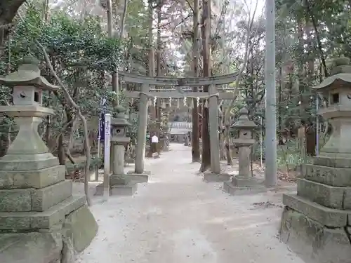 星田妙見宮の鳥居