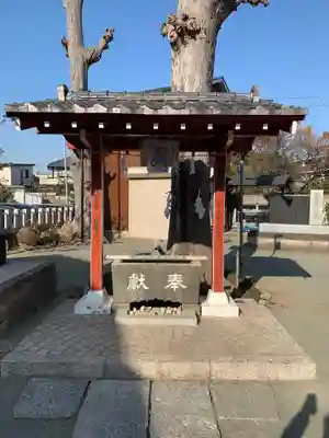稲荷神社の手水舎