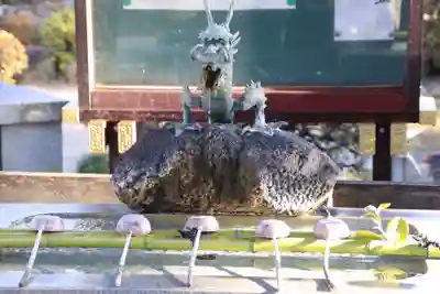 日輪寺の手水舎