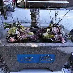 滑川神社 - 仕事と子どもの守り神の手水