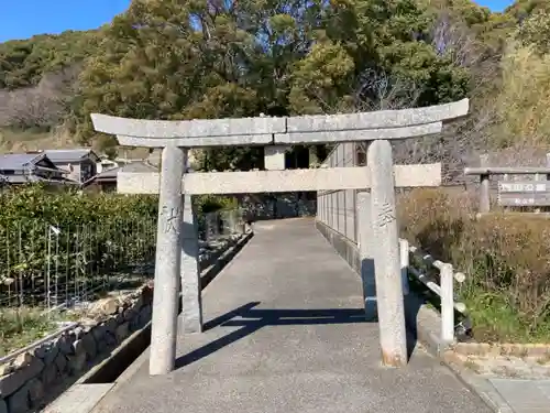 濱宮神社の鳥居