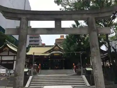 松原神社の鳥居