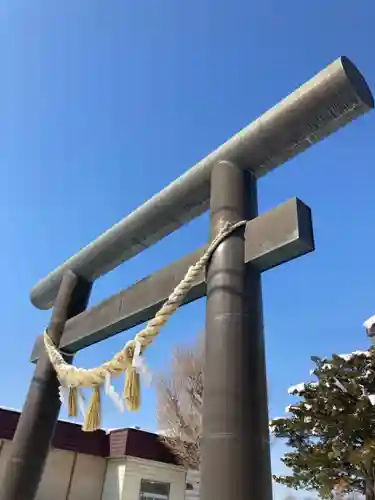 上白石神社の鳥居