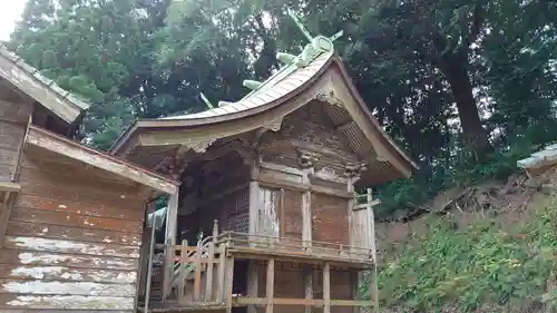 奈古神社の本殿・本堂