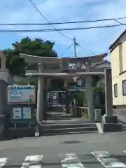 開運稲荷神社の鳥居