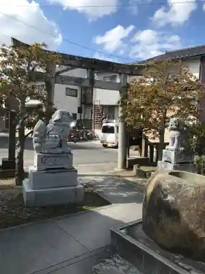 児守稲荷神社の狛犬