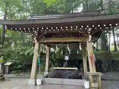 富士山東口本宮 冨士浅間神社の手水