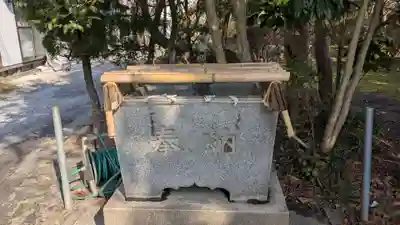 立鉾鹿島神社の手水舎