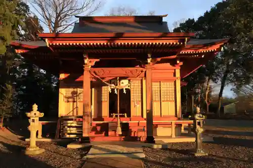 阿久津「田村神社」（郡山市阿久津町）旧社名：伊豆箱根三嶋三社の本殿・本堂