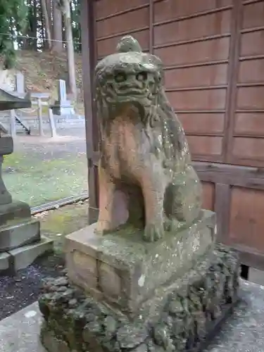 鏑八幡神社の狛犬