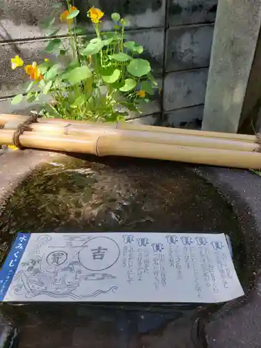 飯倉熊野神社のおみくじ